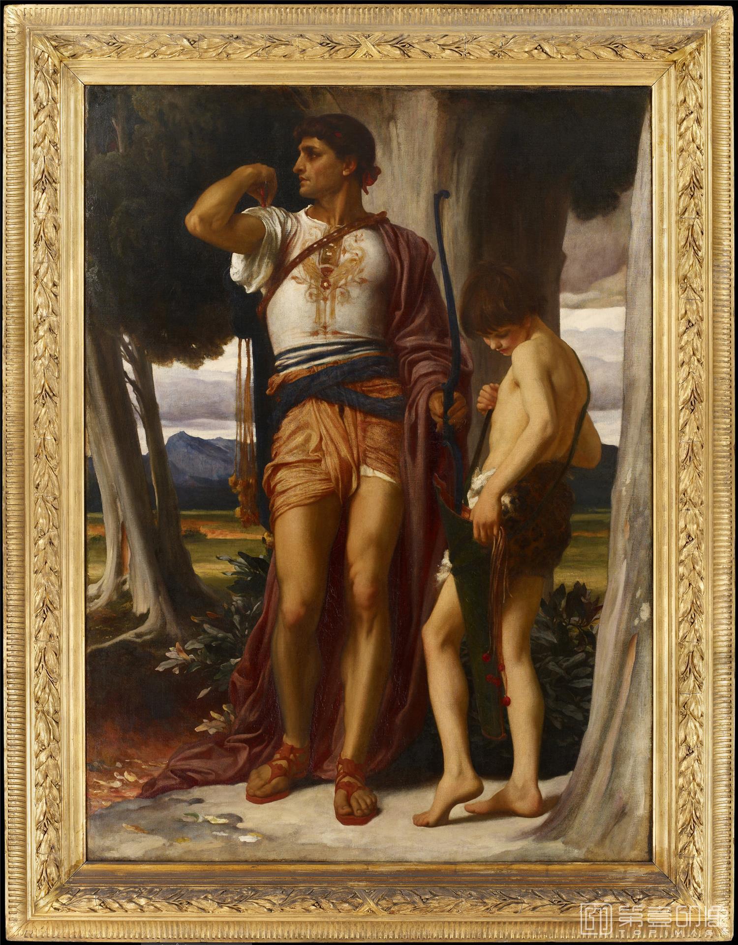油画-佛雷德里克.莱顿 Frederic Leighton作品集-04